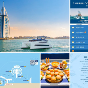 3qeewe استديو الصور :دبي في رحلة على يخت لمدة ساعتين في مرسى دبي مع إفطار أو مشاوي