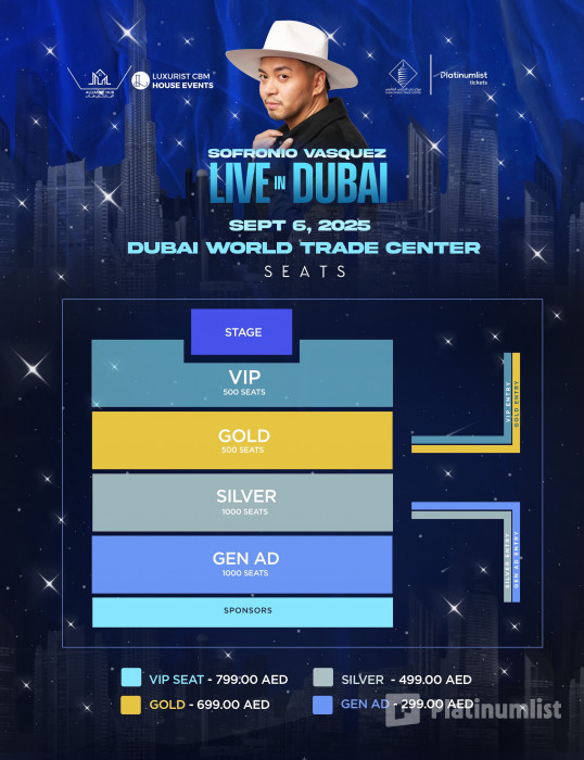 Sofronio Vasquez Live in Dubai World Trade Center в Дубай: Галерея фото 3pjvw8