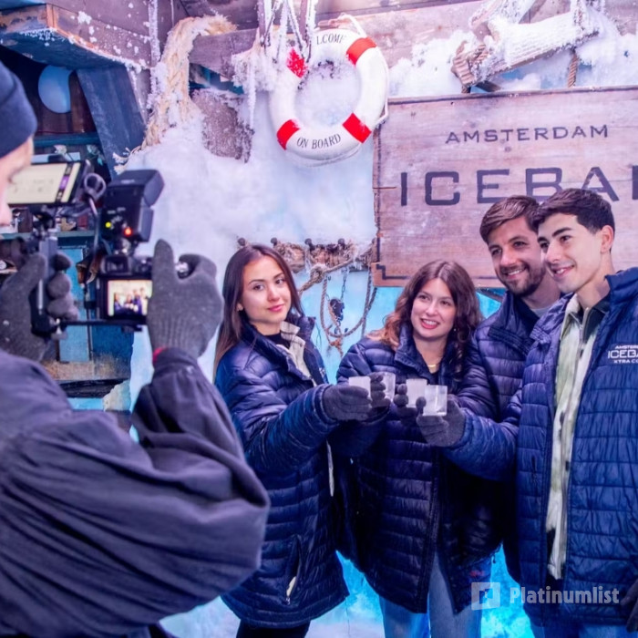 XtraCold Icebar Experience: Skip The Line + 3 Drinks in Amsterdam: Gallery Photo zv68m8
