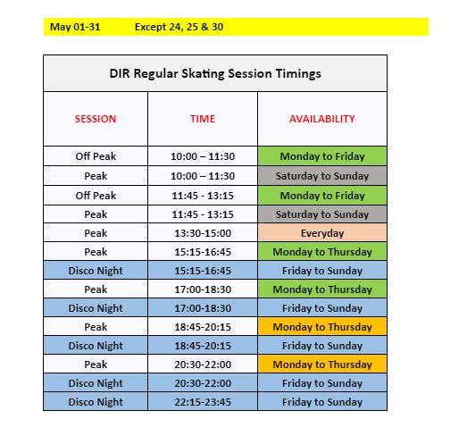 Photo from Dubai Ice Rink Disco Night Session in Dubai: Gallery Photo zm0w8p