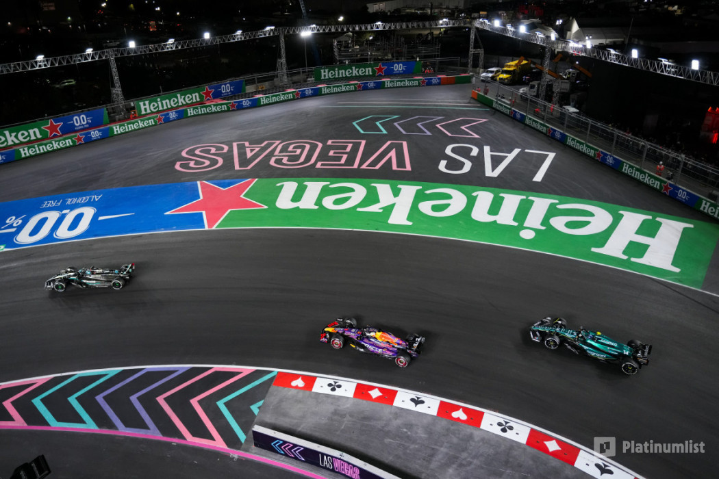 zod876 استديو الصور :تكساس في جائزة الفورمولا 1 الكبرى – لاس فيغاس 2025 برعاية هاينكن