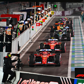 38yqo6 استديو الصور :تكساس في جائزة الفورمولا 1 الكبرى – لاس فيغاس 2025 برعاية هاينكن