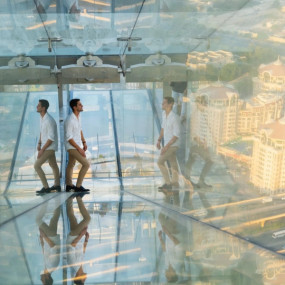 Sky Views Observatory with Glass Slide in Dubai: Gallery Photo nke0ow