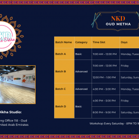 Photo from Garba Classes x NKD Studio in Dubai in Dubai: Gallery Photo 3xvkmm