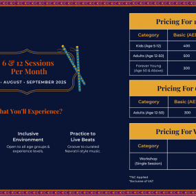 Photo from Garba Classes x Thirkan Studio in Dubai in Dubai: Gallery Photo n69vw1