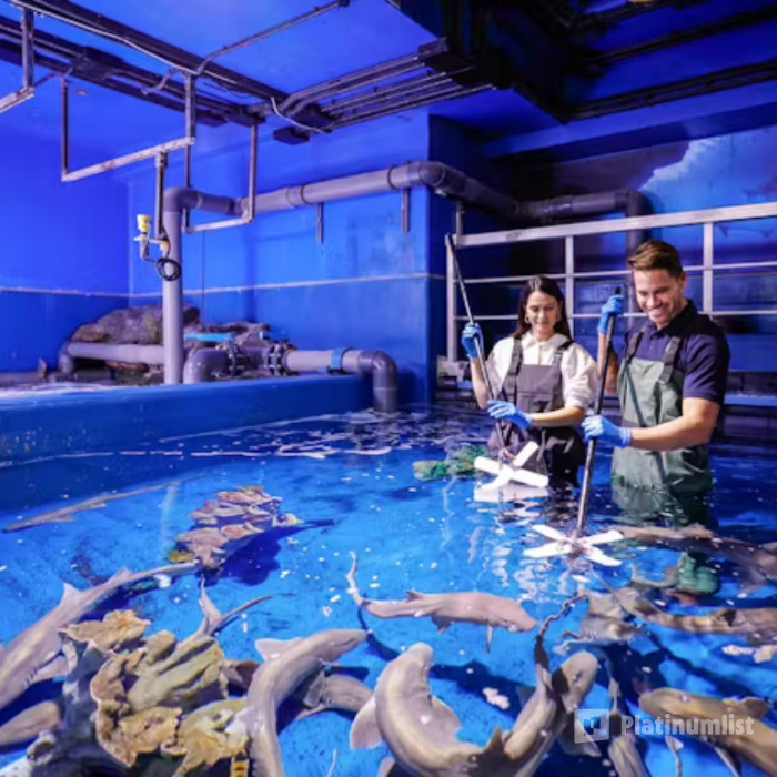 Dubai Aquarium & Underwater Zoo - Shark Trainer Encounter in Dubai: Gallery Photo n69v8y