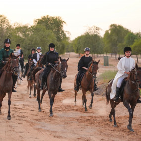 Photo from Sunset Horse Riding at Al Marmoom Oasis with a 6-Course Bedouin Dinner in Dubai: Gallery Photo 38yp09