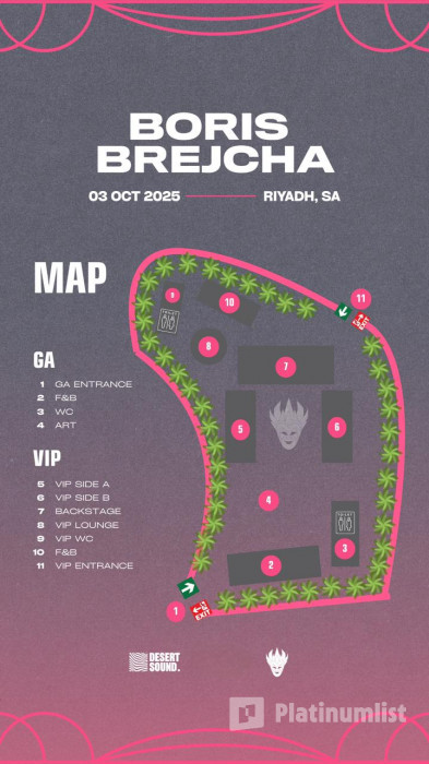 Desert Sound presents Boris Brejcha In Riyadh in Riyadh: Gallery Photo 3qe4y8