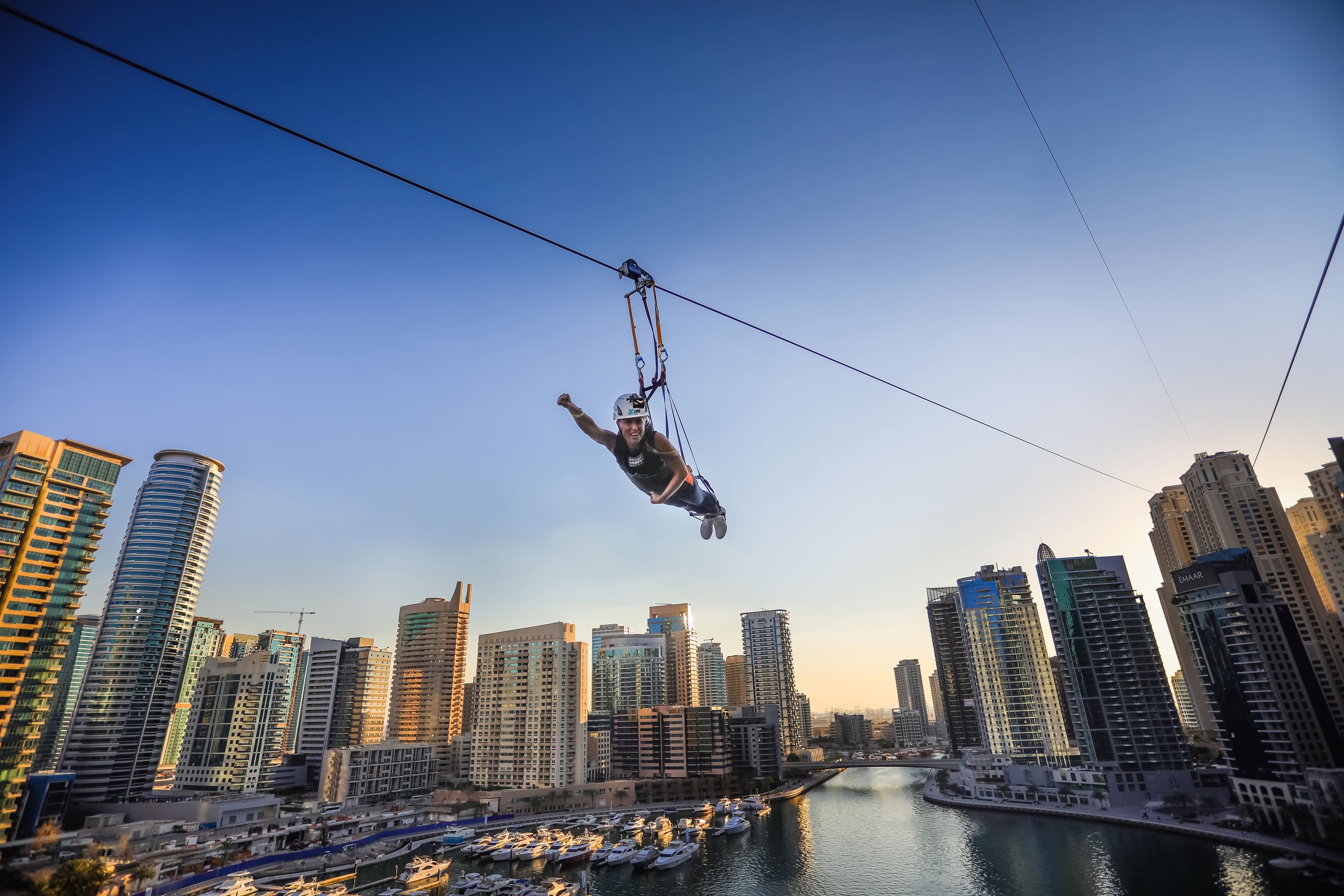 Фотография с XLine Dubai Marina - The Longest Urban Zipline in The World в Дубай: Галерея фото nkeb2k