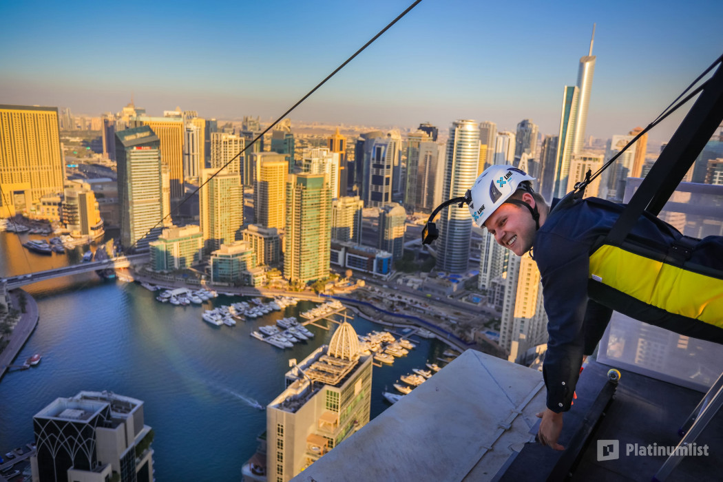 XLine Dubai Marina - The Longest Urban Zipline in The World in Dubai: Gallery Photo 35yk26