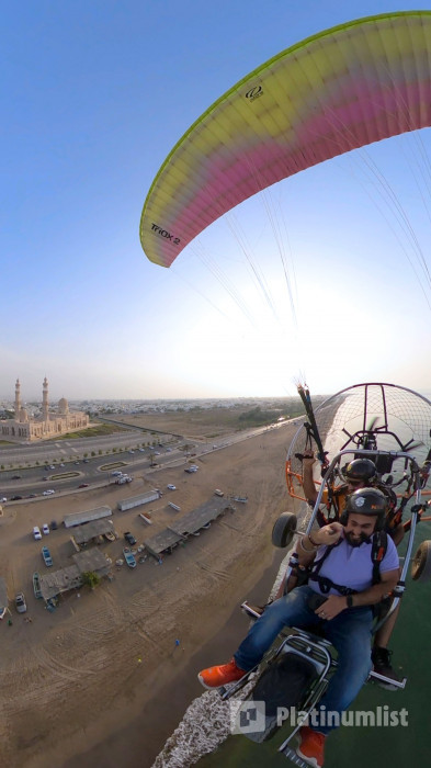 Muscat: Tandem Paramotor Flight with Licensed Pilot in Muscat: Gallery Photo 3yow20 Muscat: Tandem Paramotor Flight with Licensed Pilot in Muscat: Gallery Photo 3yow20
