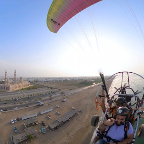 Muscat: Tandem Paramotor Flight  with Licensed Pilot in Muscat: Gallery Photo 3yow20