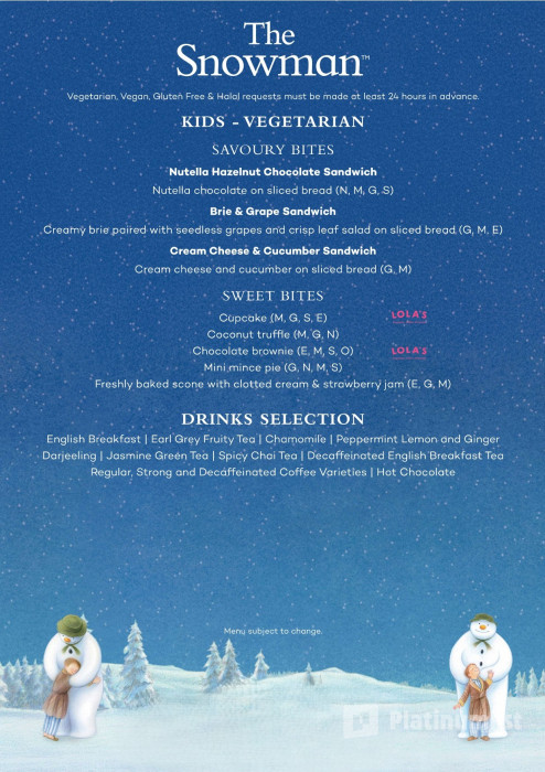 The Snowman Official Afternoon Tea Bus Tour in London: Gallery Photo n0vox9