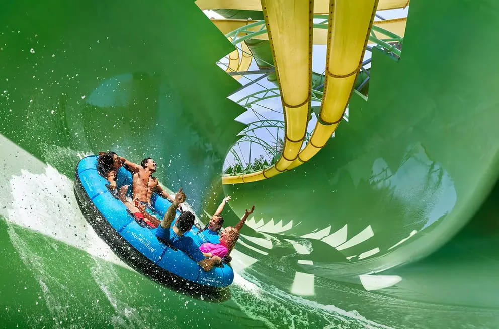 Photo de Aquaventure Waterpark + Lost World General Admission + Interactive Trident dans Dubai : Galerie Photo 3qek01