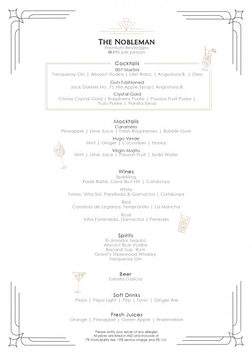 Kingsman Night Brunch in Dubai : Galerie de photos 3qekq6