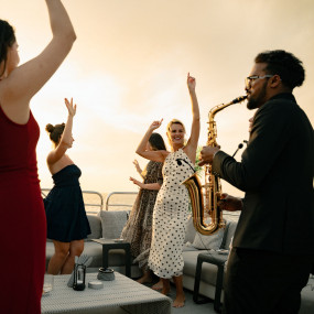 Photo from Sunseeker Superyacht Experience with Gourmet Dining,Premium Drinks & Live Music in Dubai: Gallery Photo 3yovrr