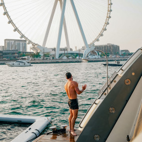 Photo from Sunseeker Superyacht Experience with Gourmet Dining,Premium Drinks & Live Music in Dubai: Gallery Photo 3pjyd0