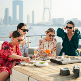 Photo from Sunseeker Superyacht Experience with Gourmet Dining,Premium Drinks & Live Music in Dubai: Gallery Photo 3yovgr
