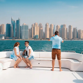 Photo de Dubai Marina 1 Hour Yacht Tour dans Dubai : Galerie Photo nke7dw