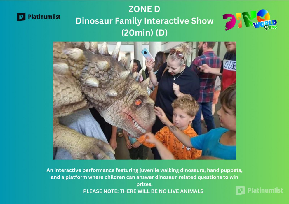 z7xg2g استديو الصور :الدوحة في Dino World Qatar 2026