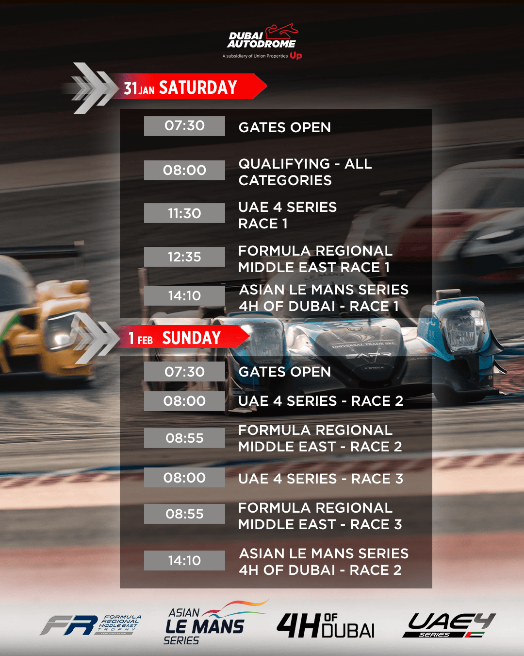 Photo from Asian Le Mans Series - 4H of Dubai 2026 in Dubai: Gallery Photo zw62gk