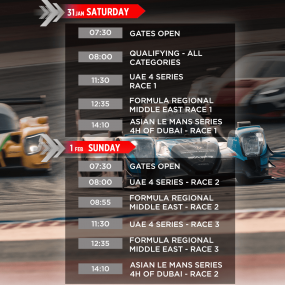 Asian Le Mans Series - 4H of Dubai 2026 in Dubai : Galerie de photos 3j57qj