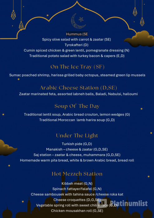 The QE2 Iftar & Suhoor: Under the Stars в Дубай: Галерея фото zw6050