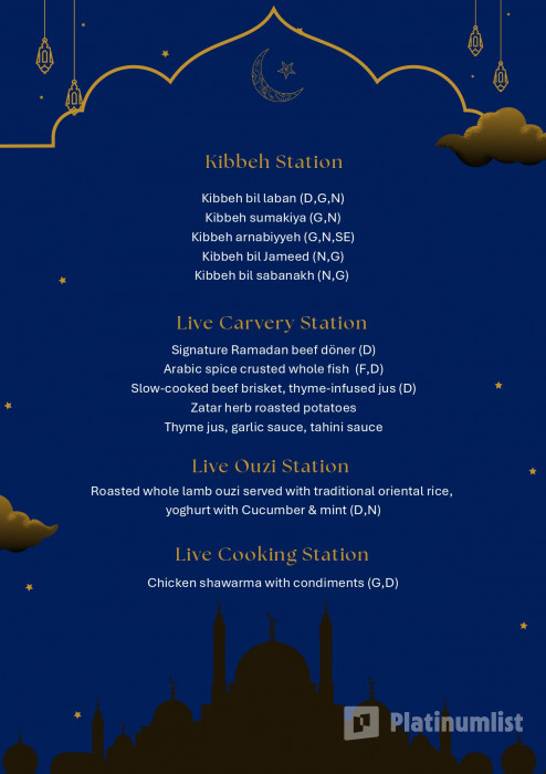 The QE2 Iftar & Suhoor: Under the Stars в Дубай: Галерея фото zm014y