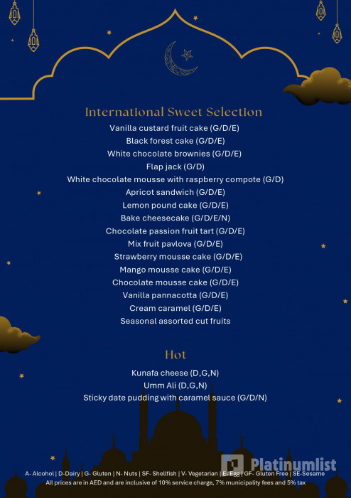 The QE2 Iftar & Suhoor: Under the Stars в Дубай: Галерея фото n0v78w