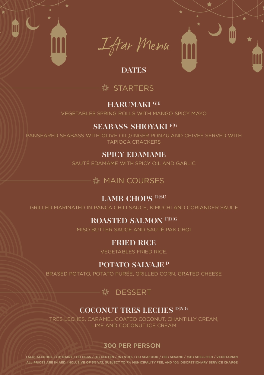 Photo from Iftar Experience at Salvaje in Dubai: Gallery Photo n2646q