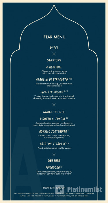 Notti di Iftar at Arrogante in Dubai: Gallery Photo 3d707q