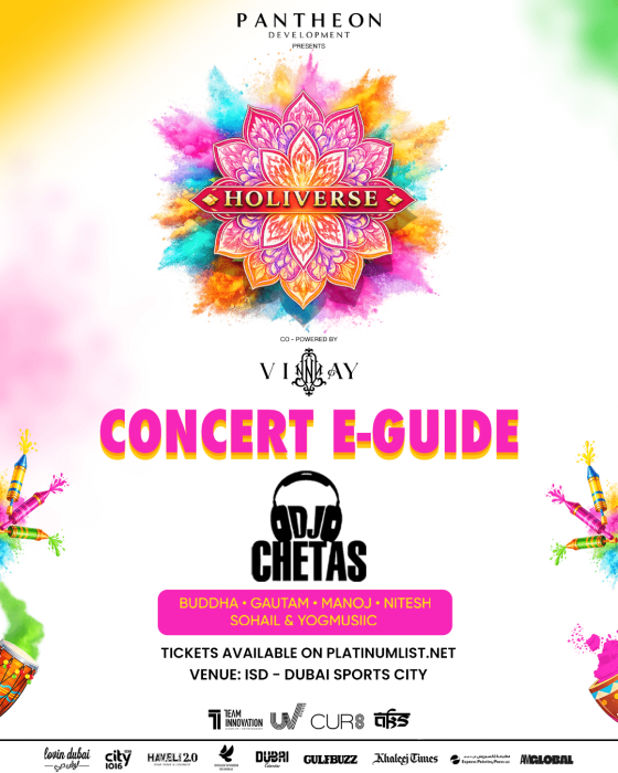 Holiverse 2026 Ft. DJ Chetas & India vs Pak Live Screening in Dubai in Dubai : Galerie de photos n697q9