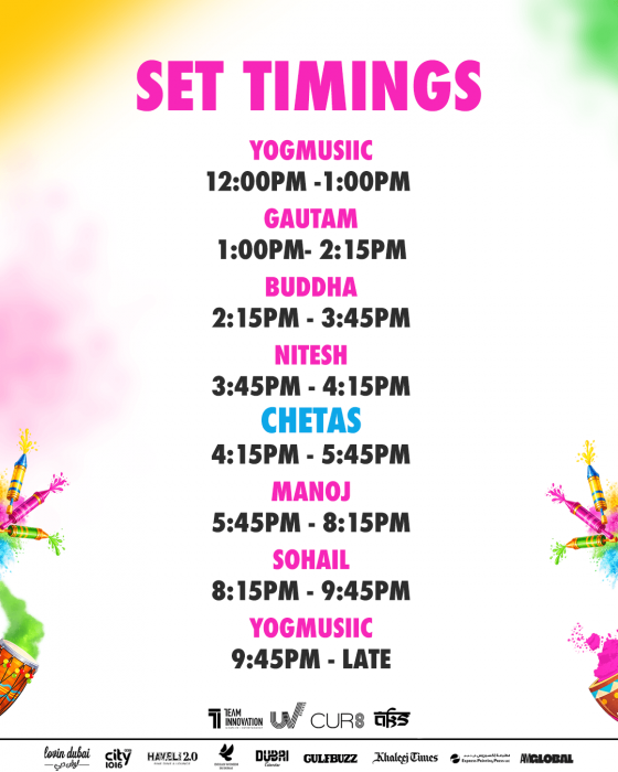 Holiverse 2026 Ft. DJ Chetas & India vs Pak Live Screening in Dubai in Dubai : Galerie de photos n264qq