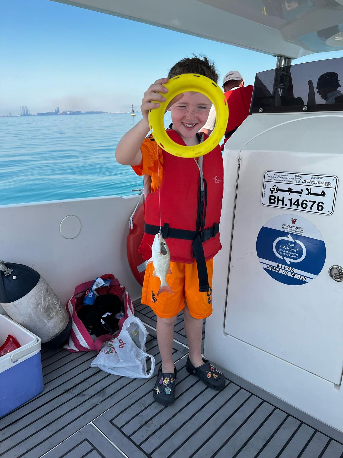 Photo from Kids Fishing Program in Manama: Gallery Photo 3e70j0