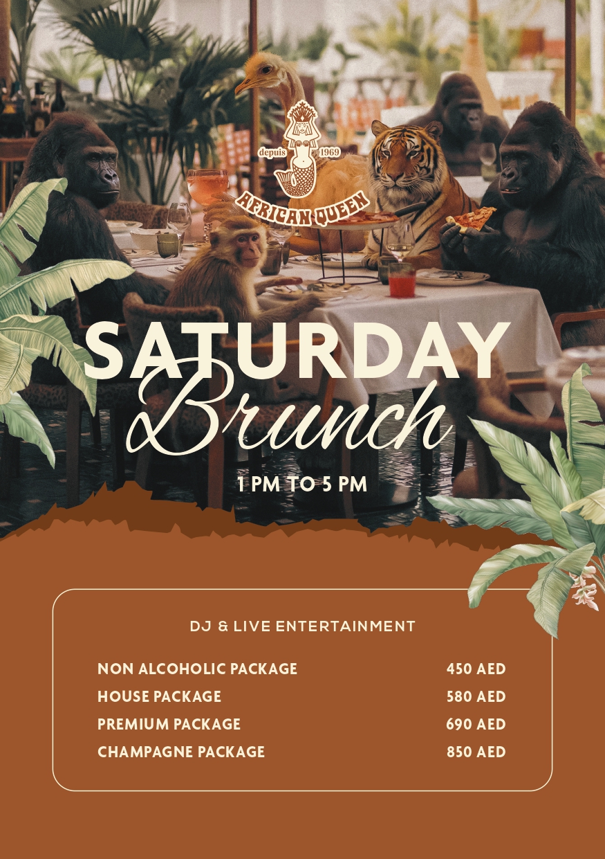Фотография с Call of the Jungle - Saturday Brunch at African Queen в Дубай: Галерея фото 3d7yqq