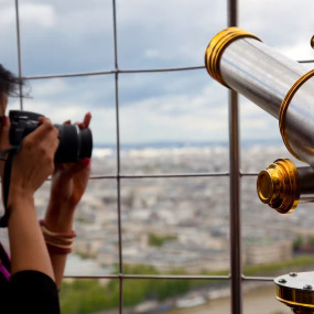 Eiffel Tower: 2nd Floor Access by Stairs in Paris: Gallery Photo n15k66 Eiffel Tower: 2nd Floor Access by Stairs in Paris: Gallery Photo n15k66
