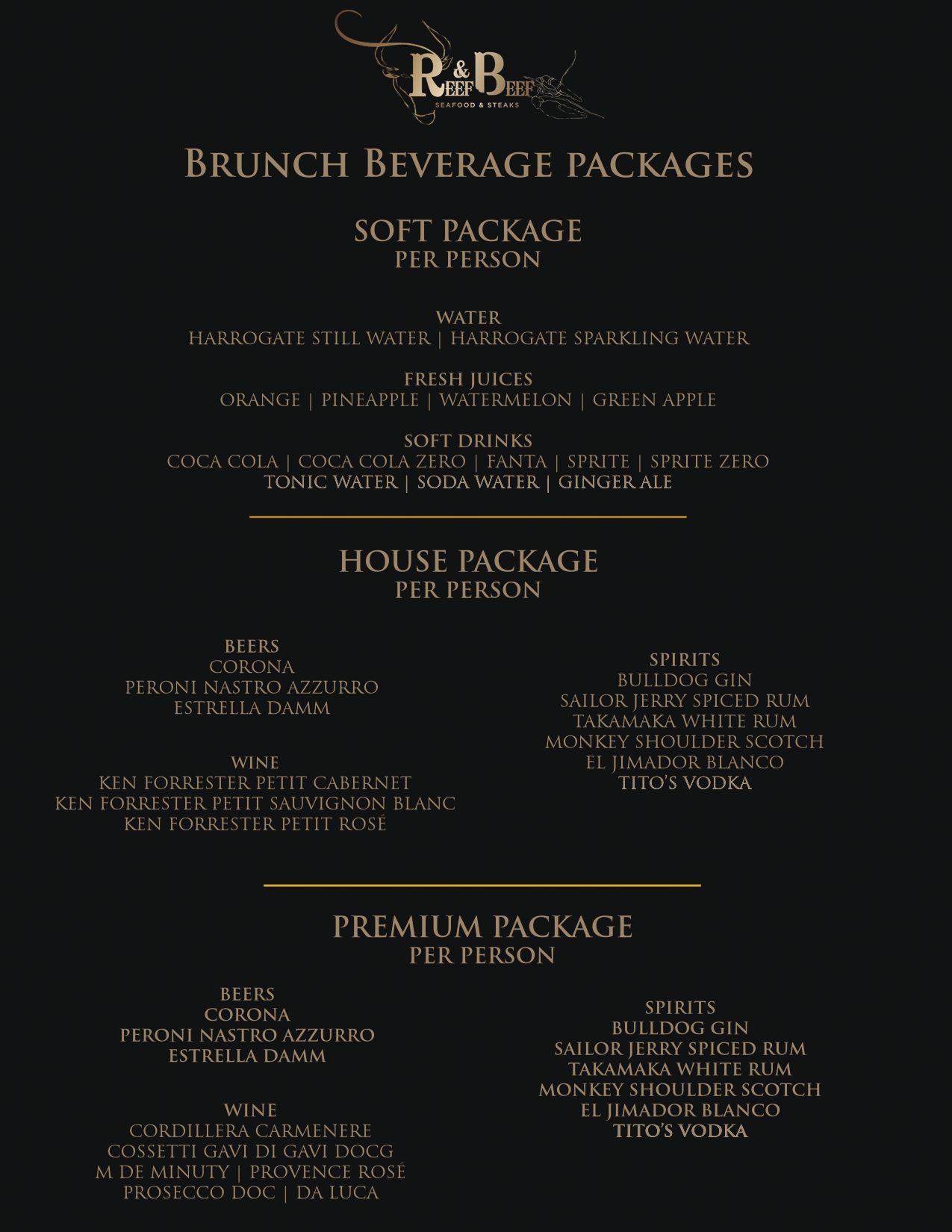 Photo from Saturday & Sunday Brunch at Reef & Beef Steakhouse & Seafood Dubai in Dubai: Gallery Photo n69869
