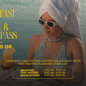 TUMBI Hotel Dubai The Palm, Tapestry Collection by Hilton – Pool & Beach Day Pass in Dubai : Galerie de photos 3pj1e0