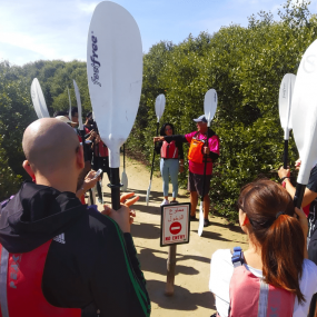 Al Zorah Mangrove Guided Kayak Tour in Ajman: Gallery Photo 34o9dn
