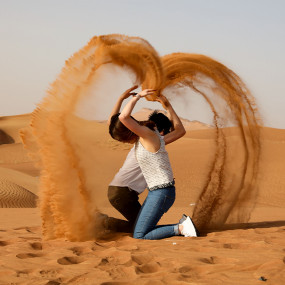 Photo from Overnight Red Dune Desert Safari with Dune Bashing, BBQ & Breakfast in Dubai: Gallery Photo n047p3