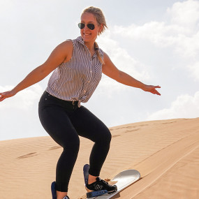 Photo from Overnight Red Dune Desert Safari with Dune Bashing, BBQ & Breakfast in Dubai: Gallery Photo 3x1ekz