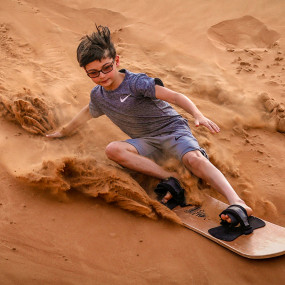 Photo from Overnight Red Dune Desert Safari with Dune Bashing, BBQ & Breakfast in Dubai: Gallery Photo 3bbrg3