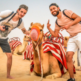 Photo from سفاري صحراوي في أبو ظبي مع شواء وركوب الجمال والتزلج على الرمال in أبوظبي: Gallery Photo 3jpmv3