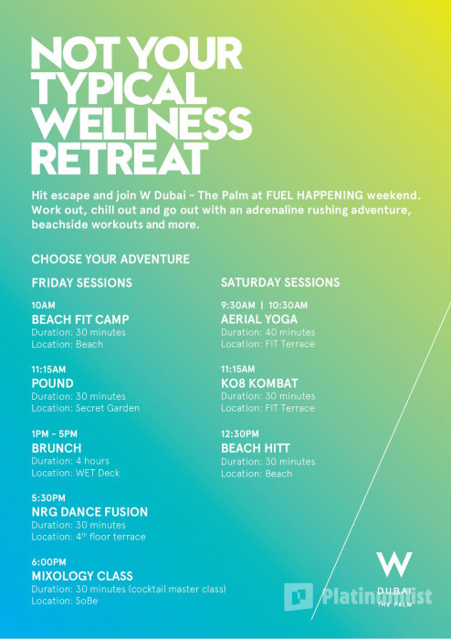 zo7wen استديو الصور :دبي في Fuel Happening with Palm Sugar Brunch at W Dubai- The Palm