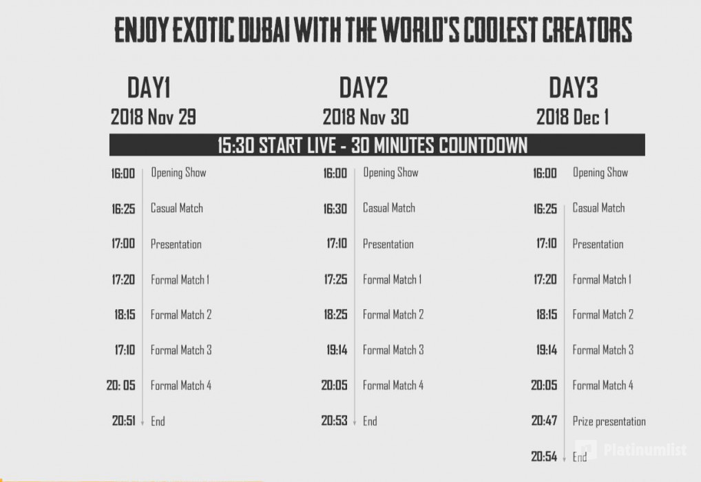 PMSC (PUBG MOBILE Star Challenge) Global   : The Final Circle в Дубай: Галерея фото zgkv7n