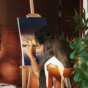 ART fem painting experience в Дубай: Галерея фото 3xoym3