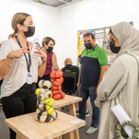 Photo from Art Dubai 2021 in Dubai: Gallery Photo 3ep7bn
