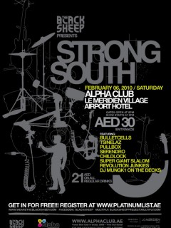 The Blacksheep Production presents The Strong South Gig