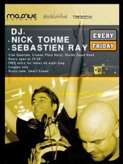 MASSIVE Fridays presents SEBASTIEN RAY & NICK TOHME @ Quantum (FEB 12)