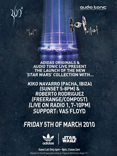 adidas Originals 'Star Wars' pres audio tonic 'LIVE' @ 360º with Kiko Navarro & Roberto Rodriguez